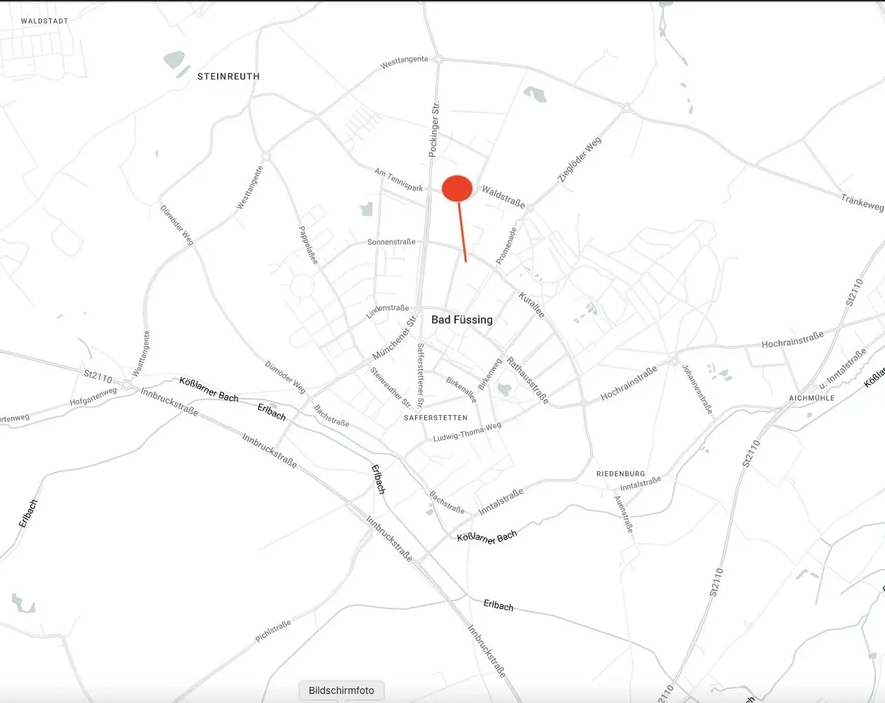 Karte-Appartementhaus-Bavaria-pictogramm