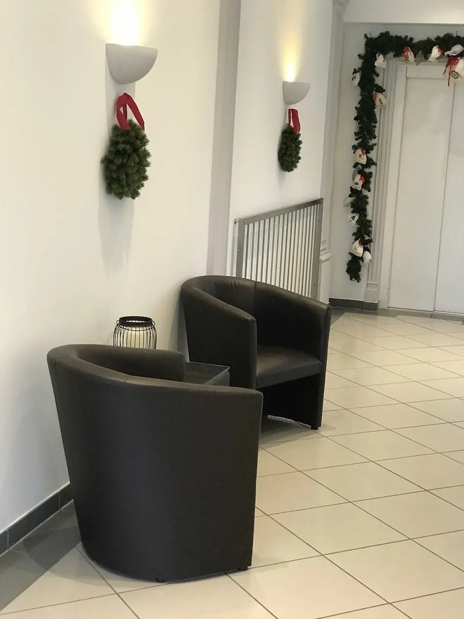 Sessel Eingang Weihnachten