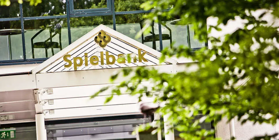 Casino entrance logo